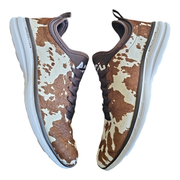 Athletic Propulsion Labs APL Iconic Calf Hair Phantom Sneakers Men's 9.5 - Picture 4 of 8